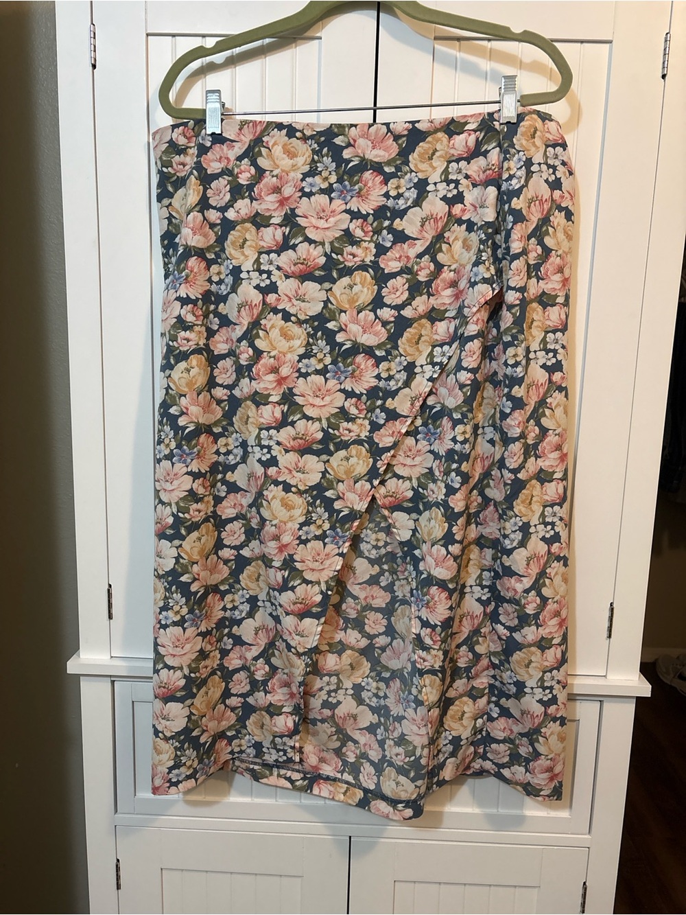 Abercrombie & Fitch XL Floral Maxi Skirt Cottagecore Boho Vintage Inspired